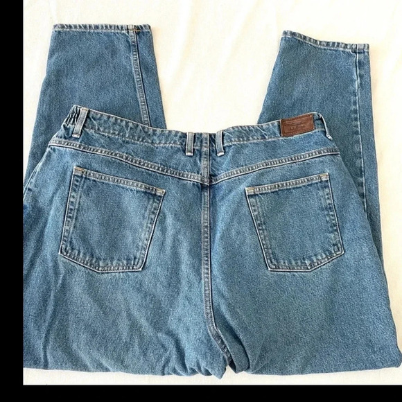 Vintage L.L.Bean Jeans Mens 20W Blue original fit relaxed Denim 100% Cotton - Picture 4 of 4
